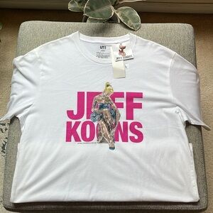 NWT Uniqlo X Jeff Koons Special Edition Seated Ballerina Tee , Size: L